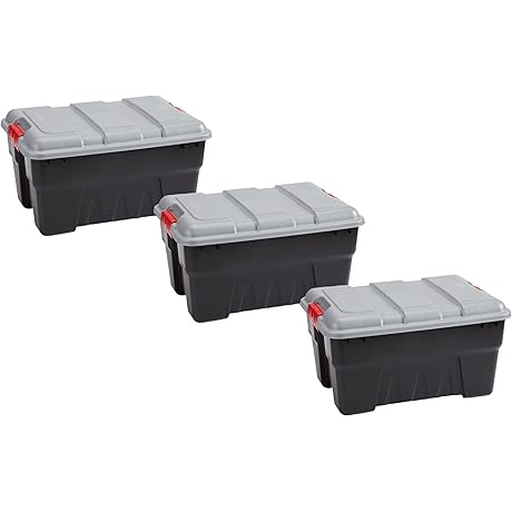 Rubbermaid Pack & Go - Rugged Action Packer Storage Tote