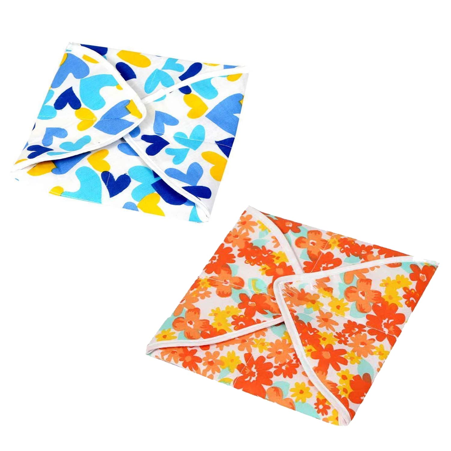 Kuber Industries Cotton 2 Piece Roti Cover Set - Multicolour, Standard (SCRSCHP01)