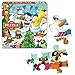 Eeboo Snowman's Band Jigsaw Puzzle, 64 Pieces
