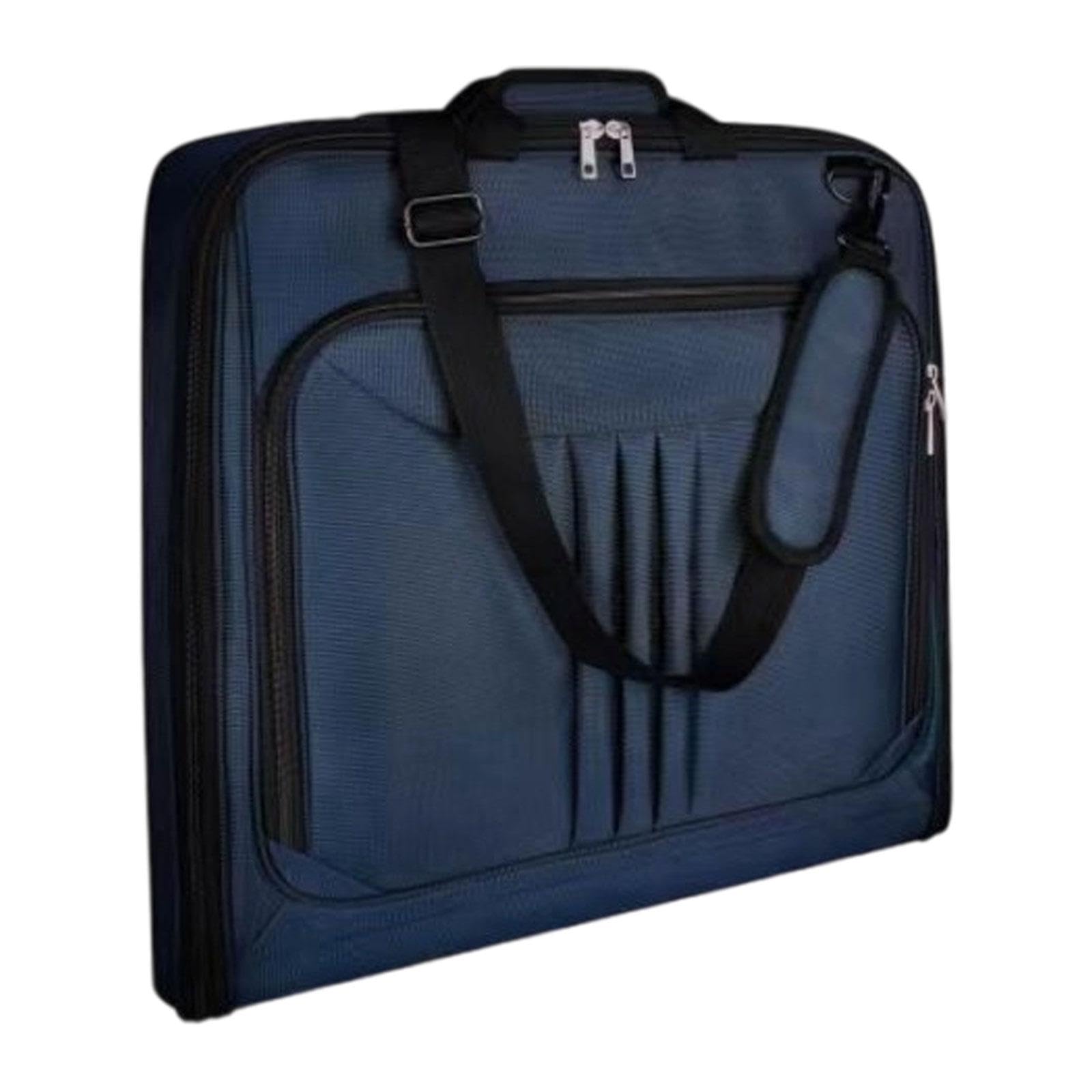 Travel Garment Bag Waterproof Carry-On Suit Carrier 22x4x22 inch - Polyester Weekender Luggage for Short Trips