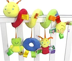 Móbile Centopeia Para Carrinho Bebê Conforto Berço Chocalho