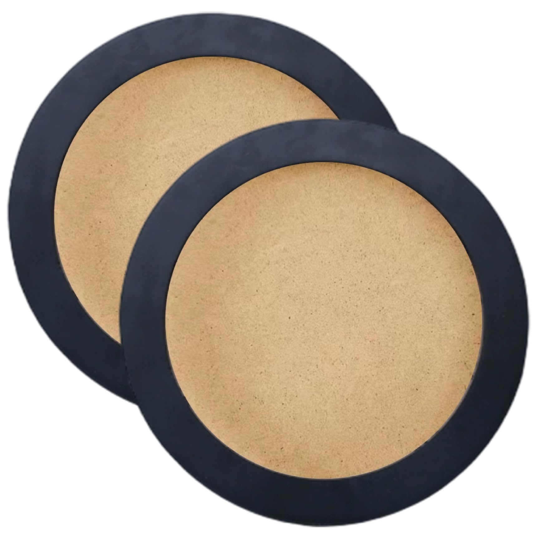 Cadre photo rond 6 pouces lot de 2 pour décoration murale de maison et hôtel