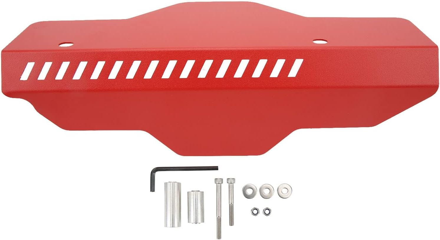 Aramox Car Pulley Cover, Pulley Cover Aluminium Alloy High Accuracy Car Accessories Replacement for Impreza (Red)