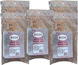 15 Eureka Type LS Commercial Vacuum Cleaner Bags, Sanitaire LiteSpeed Upright, Bagged, Boss Signature Genesis, Refurb Powerline Limited, Sanitaire Commercial Vacuum Cleaners, Series 5700 & 5800, 62123