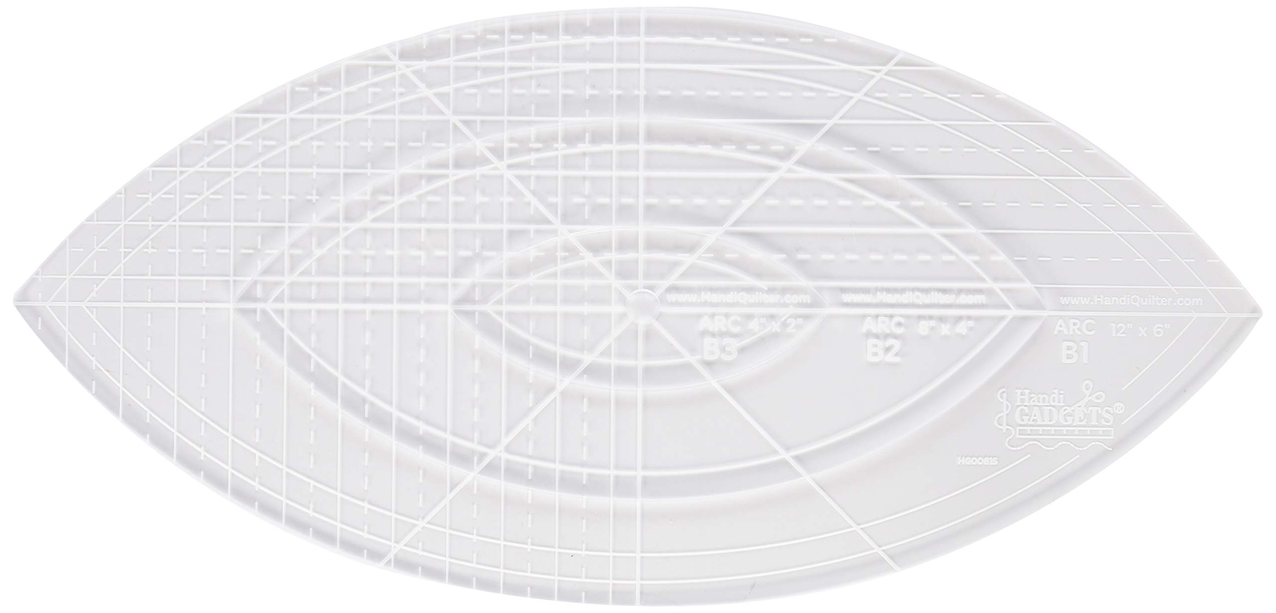 Handi Quilter, Inc HQARCB Arc B Sewing Templates