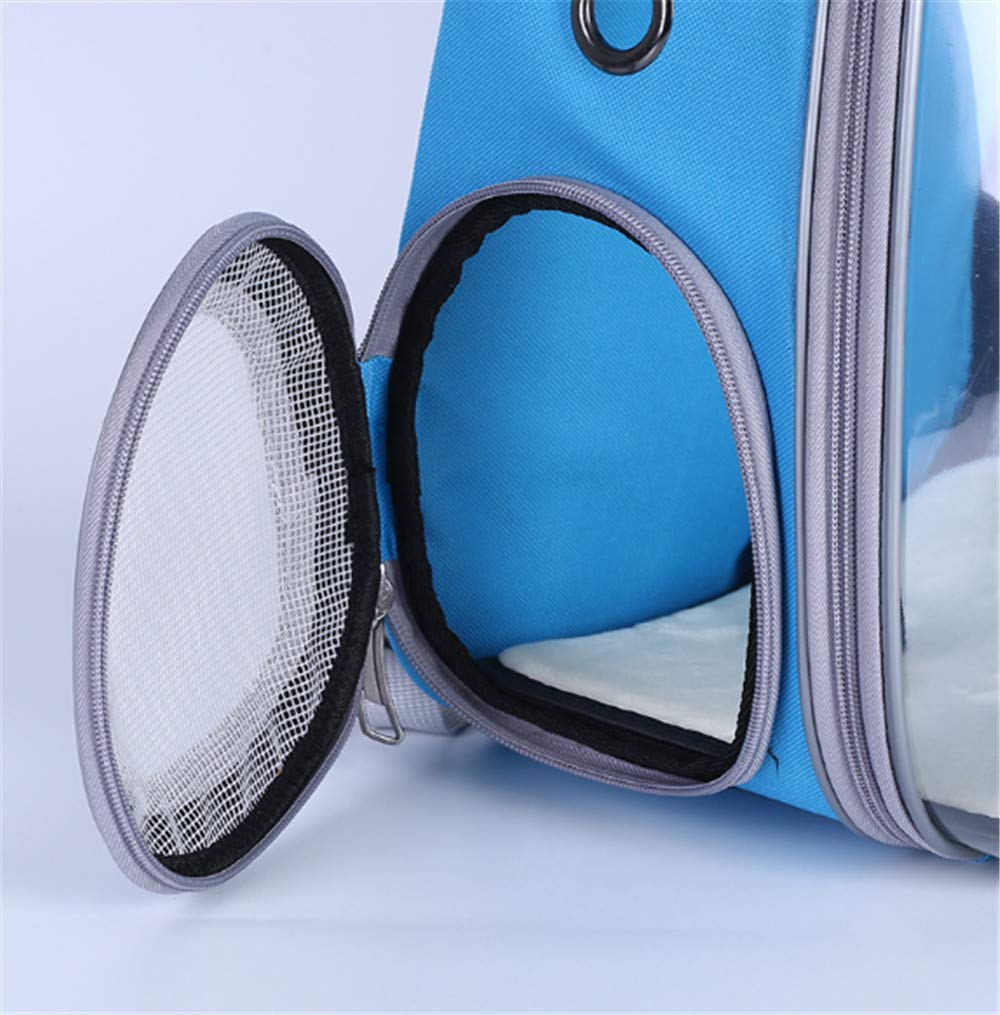 Zaino per Animali Domestici Trasparente con Apertura Laterale Panorama Spalla esportabile Forniture per Animali Domestici Borse per Gatti Borse per Cani Capsule per Animali Domestici