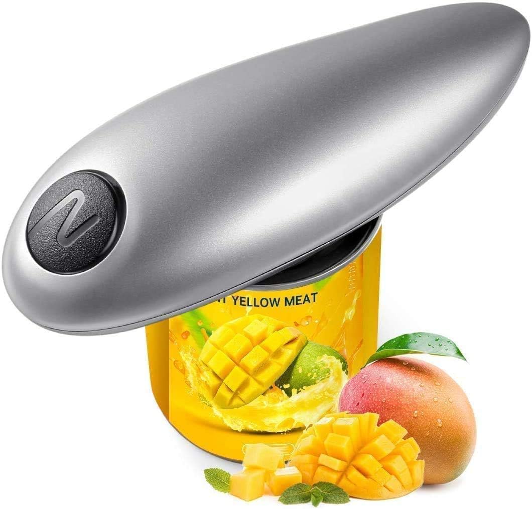 Electric Can Opener, Smooth Edge Automatic Can Opener for Any Size, Best Kitchen