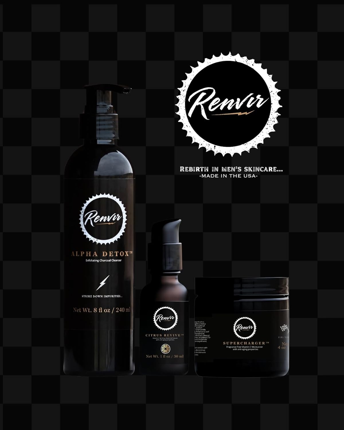 Alpha Detox Facial Cleanser, Charcoal Face Wash with Willow Bark Extract, Deep Cleansing, Blackhead Remover, Oil Control, Pore Minimizing - Image 4