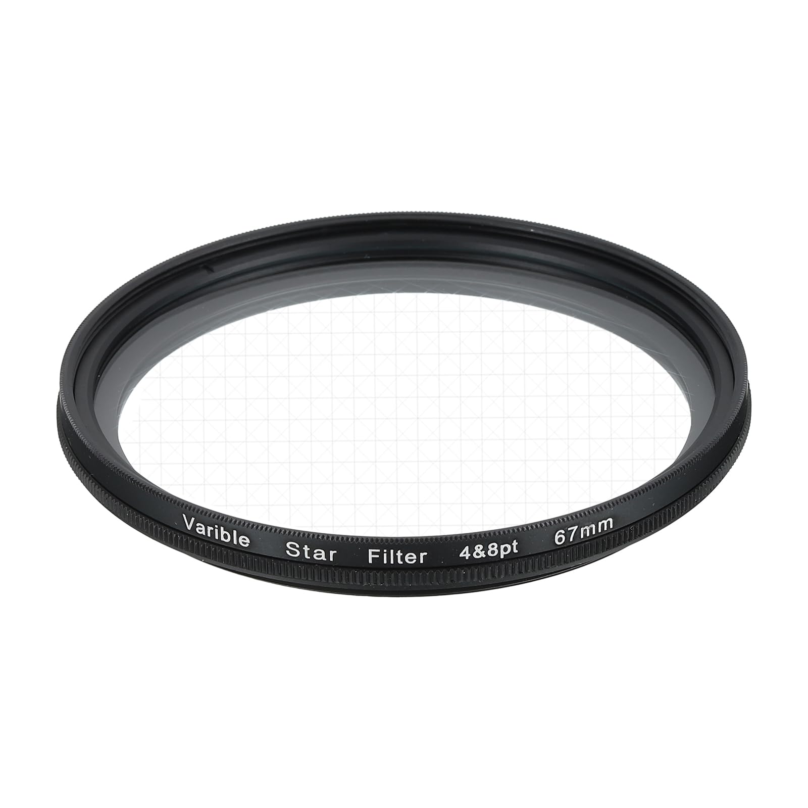 Filtro de estrella variable 67mm con efecto starburst de 4 a 8 puntos 8