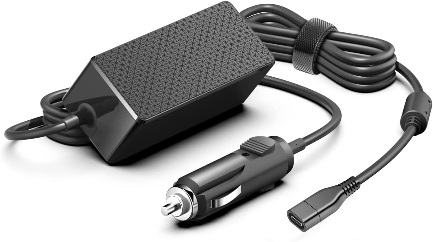 HKY 12V-24V Car Charger for NOCO GBC011 NOCO Boost X GBX45 1250A GBX55 1750A GBX75 2500A GBX155 4250A UltraSafe Portable Car Jump Starter NO CO Battery Booster Charger 65W 60W USB C Power Adaprer