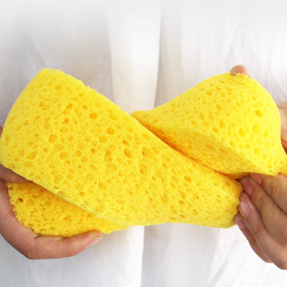 Éponge Microfibre SONAX 04281000 - Grand Format Pour Lavage Auto En Profondeur - 2 Côtés Nettoyants