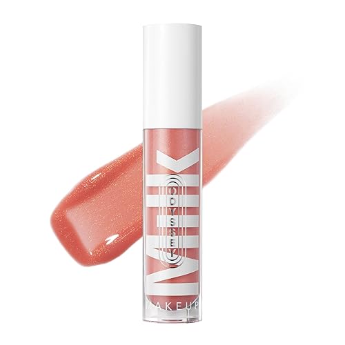 Vista 53 de Milk Makeup Odyssey Lip Oil Gloss - For Fuller and Glossy Lips - Long Lasting Moisture - Semi-Sheer Color - Vegan Cruelty Free