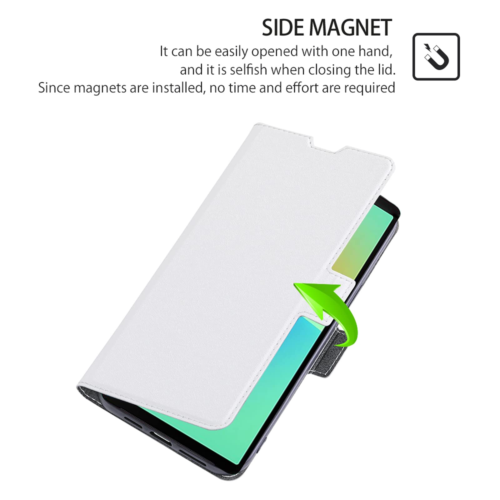 BLOTECH Pelle Custodia per OnePlus 11 Cover Flip Portafoglio Disegno