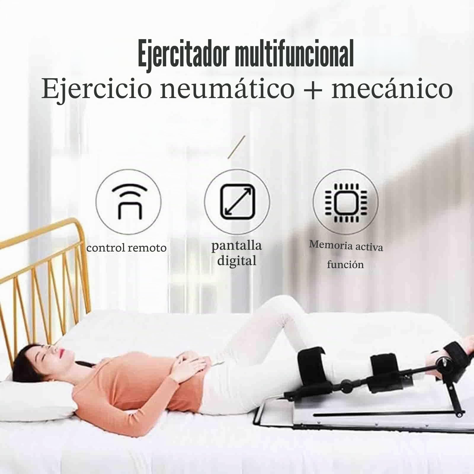 Equipo De Rehabilitación De Rodilla, Entrenador De Rehabilitación De Rodilla con Control Remoto, Máquina De Tracción De Miembros Inferiores Dispositivo De Entrenamiento De Piernas, 0-120 ° Y 10 Veloci