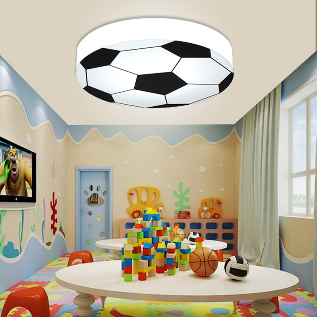 OTREN Football LED Ceiling Light For Kids Bedroom, Dimmable - View #13