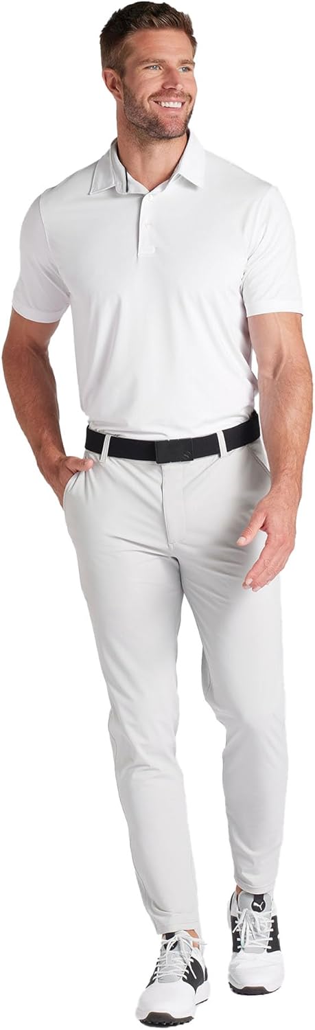 PUMA Mens 101 Evo Pants Casual Lightweight - Beige - Image 3