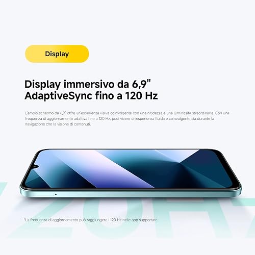 XIAOMI POCO C85 8+256GB Smartphone 6.9" 120Hz 8mm Design MediaTek Helio G81-Ultra Octa-Core Dual Camera AI 50MP 6000mAh, 2 Year Warranty, Green, Charger Not Included - 7
