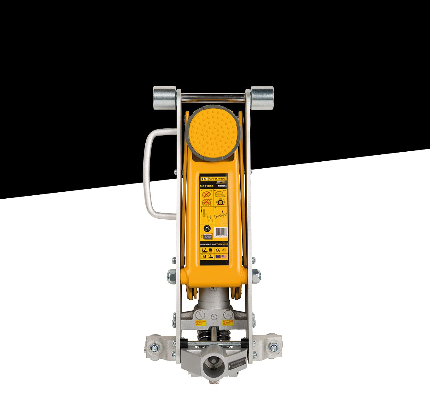 Hydraulischer Rangierwagenheber besonders leicht, Traglast 1.5 kg