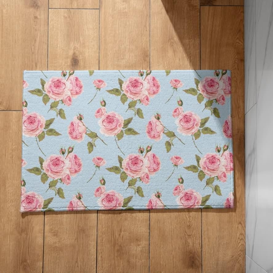 Alfombrilla de baño absorbente que evita resbalones en suelos húmedos