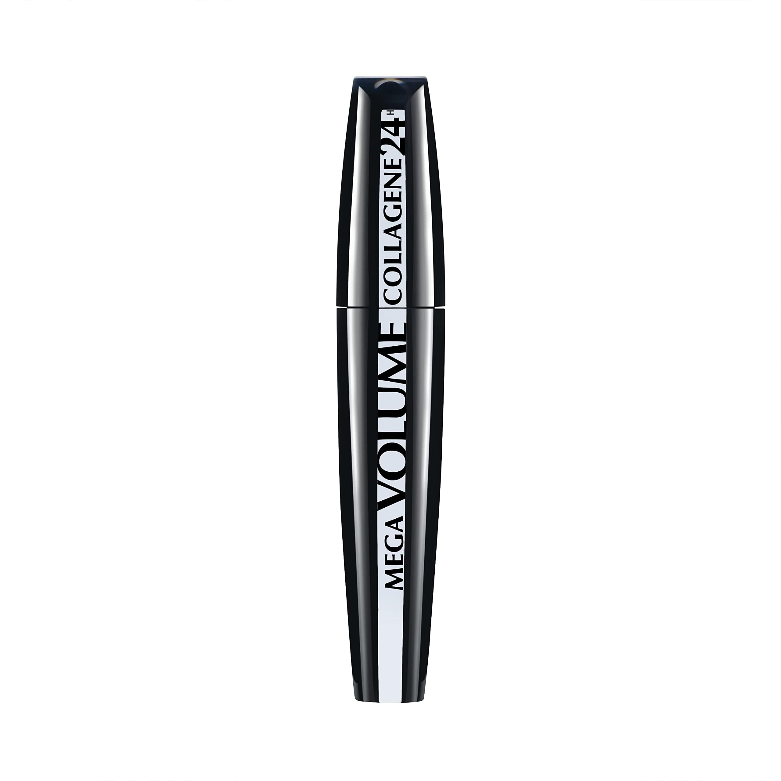 Mega Volume 24H Collagen Mascara, Extra Black