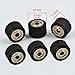 6X Pinch Roller Push Wheel Roll Replacement Compatible with Mimaki Compatible with ROLAND CAMM Graphtec CE5000 120 Liyu Cutting Plotter Vinyl Cutter Feed Rubber Copper ( Color : 6pcs 4x10x16mm )