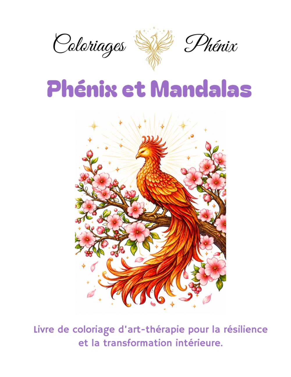 Coloriage thérapeutique - Se reconstruire en douceur: Coloriages Phénix
