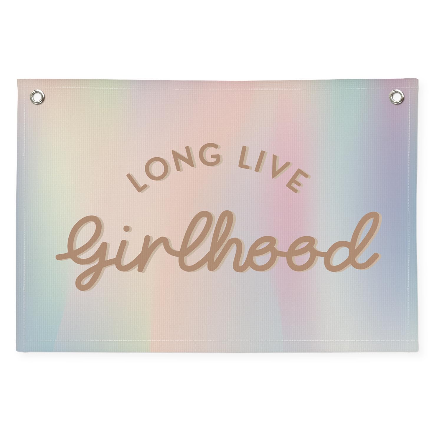 XYDEG Mermaid Girls Room Decor,Long Live Girlhood Birthday Decorations Wall Decor Banner, Baby Girls Nursery,Mermaid Lovers for Teen Girl Bedroom,30x20,girlroom