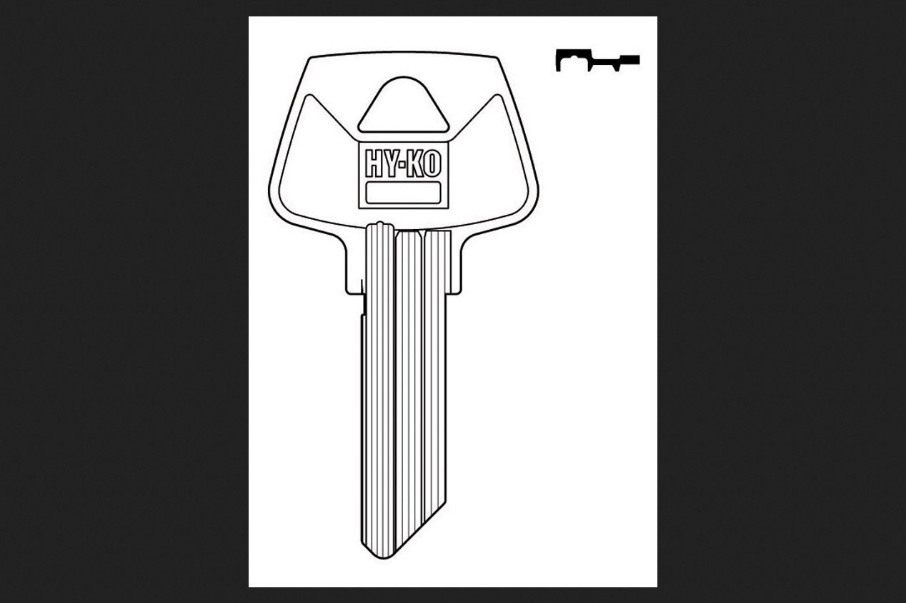 S32 Keyblank Sargent