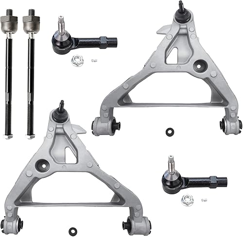 Miniatura 120 de Detroit Axle - Kit de brazos de control inferiores delanteros para Jeep Grand Cherokee Dodge Durango 2011-2015 2012 2013 2014, 2 brazos de control