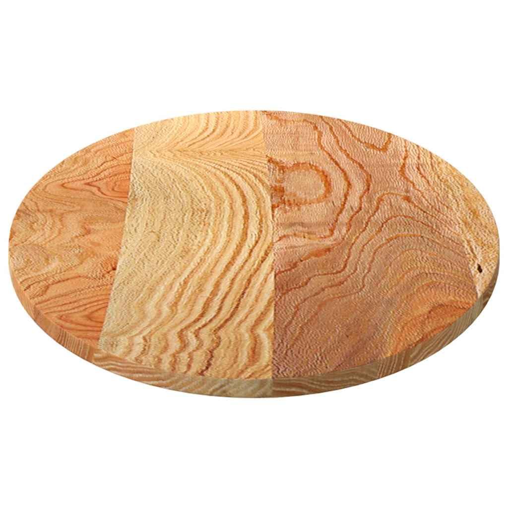 Owalny blat stołu jasnobrązowy z litego drewna dębowego 120 x 60 x 2 cm, szlifowany i lakierowany, uniwersalny blat biurka do domu i biura