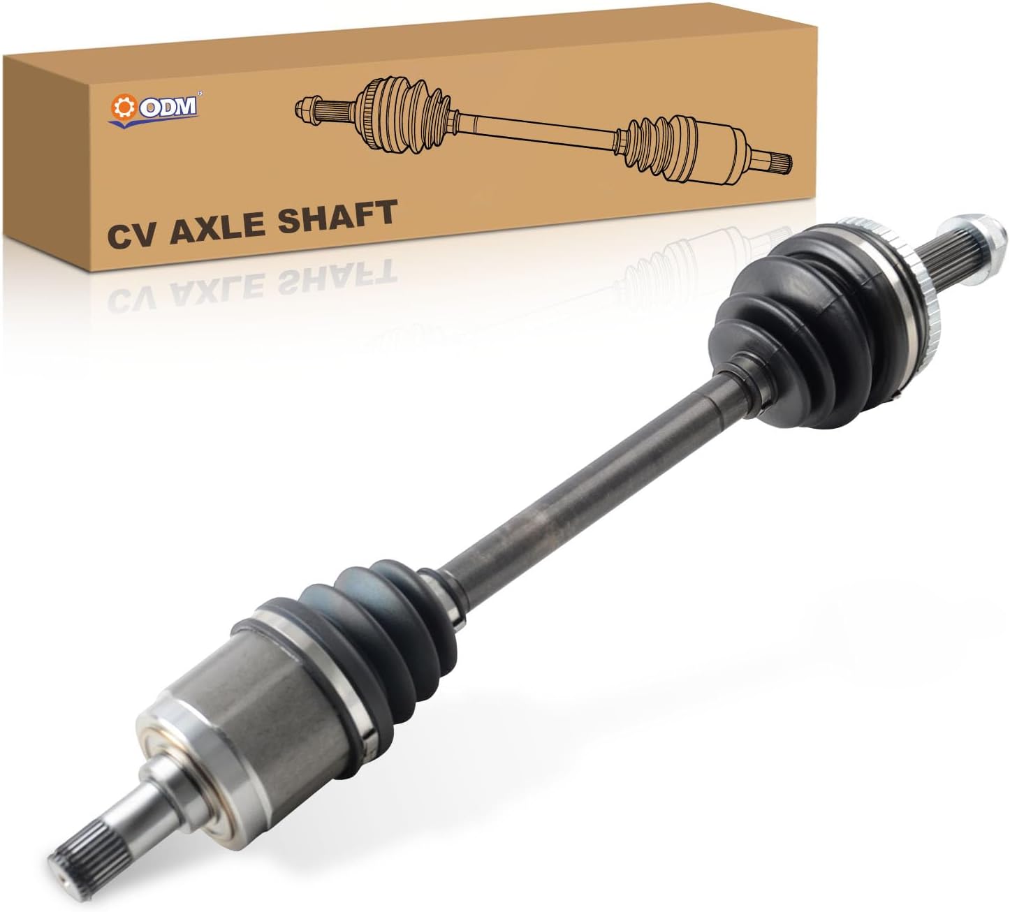 ODM Front Right CV Axle Shaft Assembly Fit For Honda 1998 1999 2001 2002 Accord L4 2.3L, 664153, HO-8-8600A, Passenger Side CV Axle