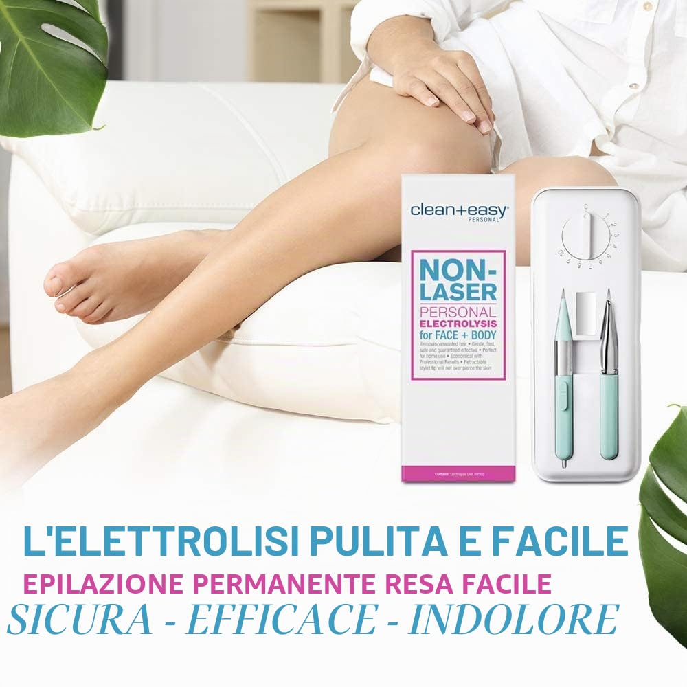 Clean + Easy - Utensili a elettrolisi per depilazione permanente