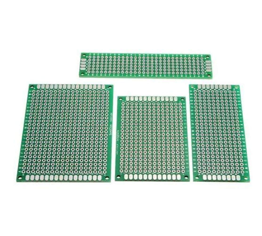 40pcs FR-4 2.54mm Placa De Circuito Impreso PCB Prototipo De Doble Cara