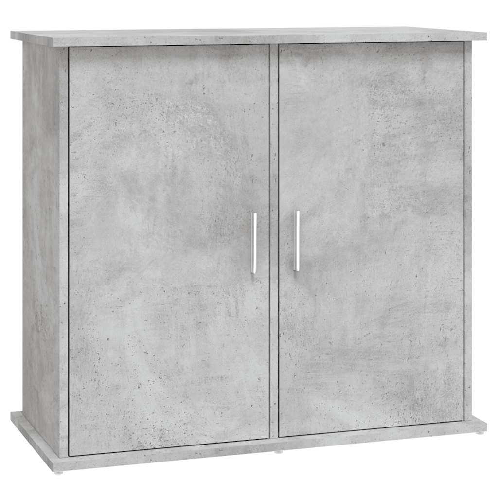 vidaXL Aquarium Stand - Concrete Grey - 81x36x73 cm - Engineered Wood