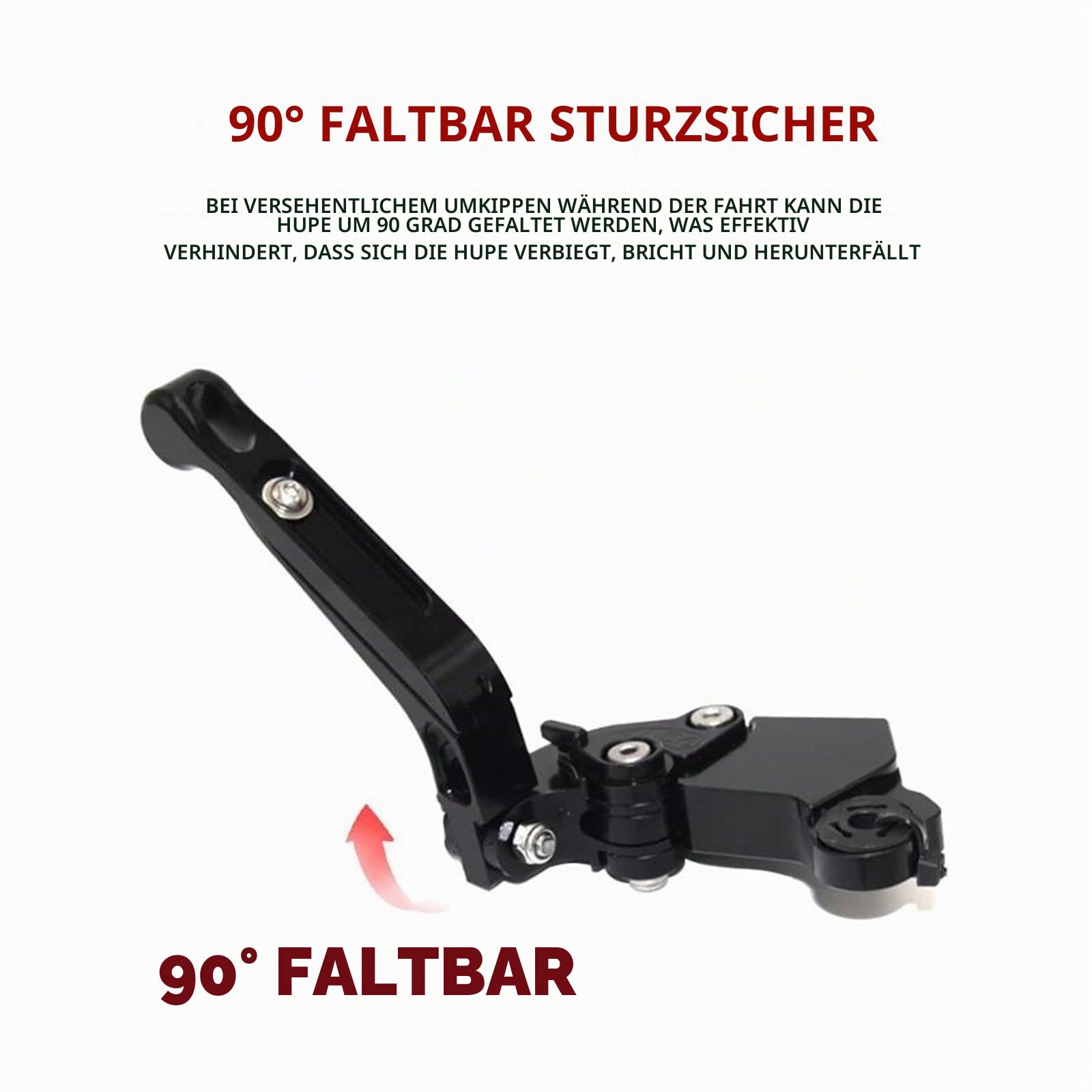 CNC-Kupplungshebel-Bremshebelsatz Für Honda CBR650R 2023-2024 CBR 650R Verstellbarer Klappgriffhebel Motorradzubehör(Style-W)