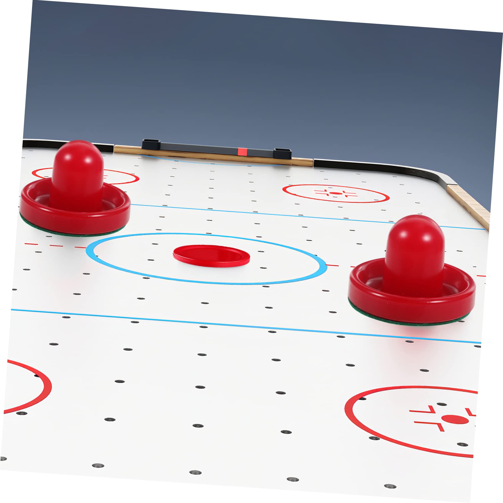 Happyyami 8Pcs Air Hockey Pushers Replacement Paddles and for Game Tables Ergonomic Design for Comfortable Grip and Enhanced Play Experience for Air Hockey