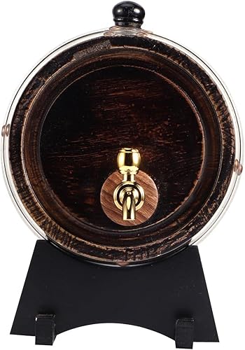 Miniatura 9 de Barril de envejecimiento de roble, barril de vino a prueba de fugas, barril de brandy, revestimiento de papel de aluminio, barril de whisky de 3