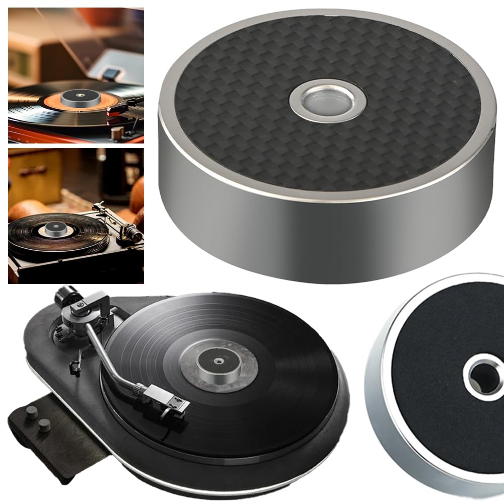 Morsetto di peso stabilizzatore per giradischi in vinile in acciaio inossidabile