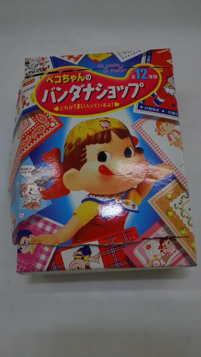 Amazon.co.jp: 菊水-9713 ペコちゃん バンダナ 4枚セット 不二家