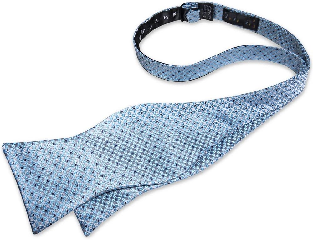 PBlue Men's Bowties Self-tie Bow ties For Men Wedding Accessories Ties Man Cufflinks Pocket Square