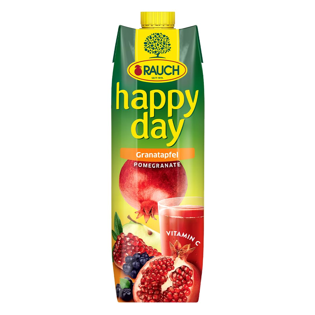 Rauch Happy Day - Bebida de zumo de granada, 6 unidades (6 x 1 l)