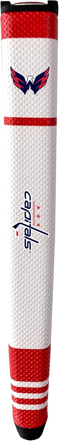 Team Golf NHL Washington Capitals Golf Putter Grip Team Golf NHL Golf Putter Grip (Multi Colored) with Removable Ball Marker, Durable Wide Grip & Easy to Control