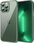 JETech Cas pour iPhone 13 Pro Max 6.7-Inch, Housse de protection téléphonique antichoc non-jaunissante, anti-rayure arrière clair (clair)