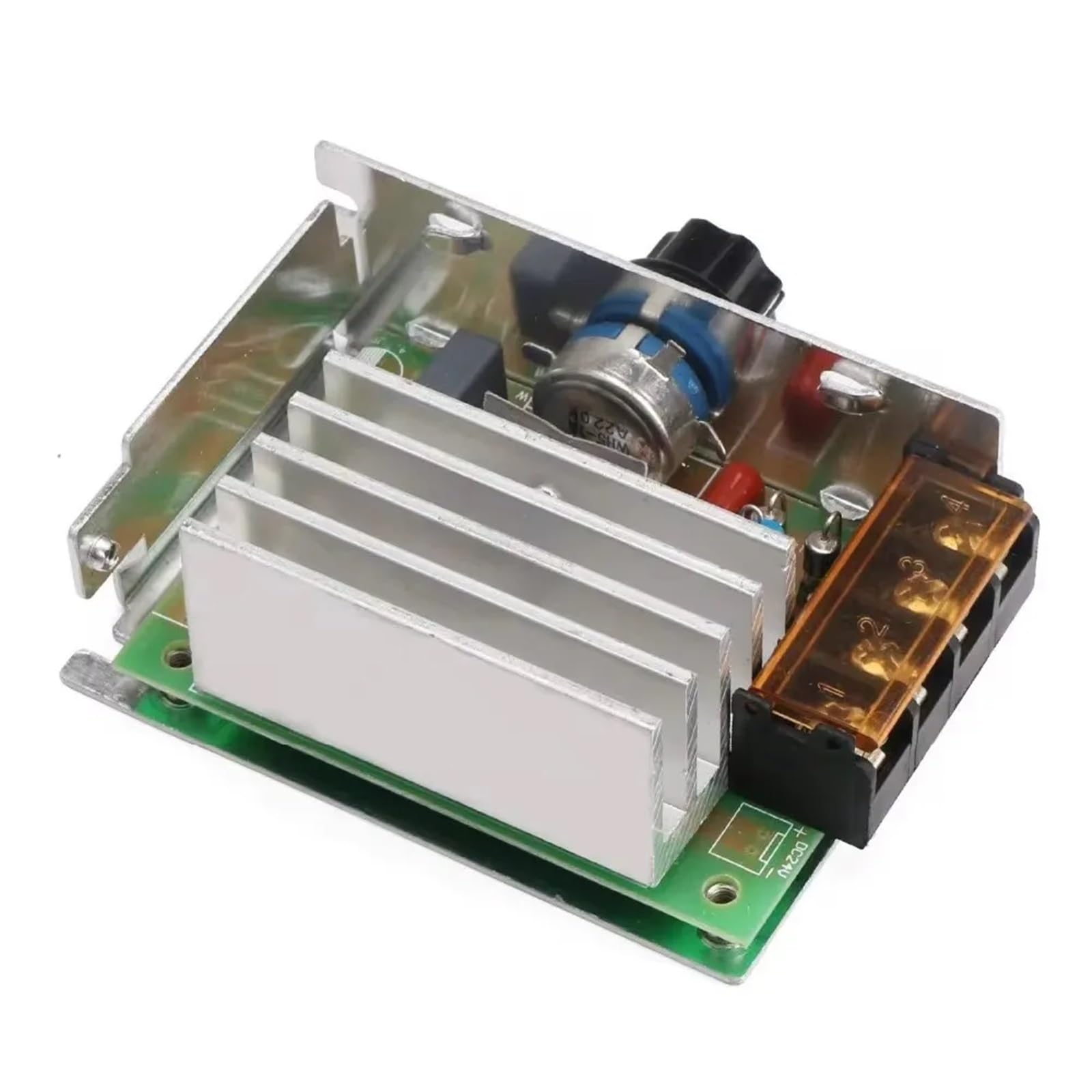 Regulador de voltaje SCR de 4000 W y 220 V CA, regulador de velocidad de motor eléctrico, regulador electrónico de voltaje, regulador de termostato, 1 unidad.