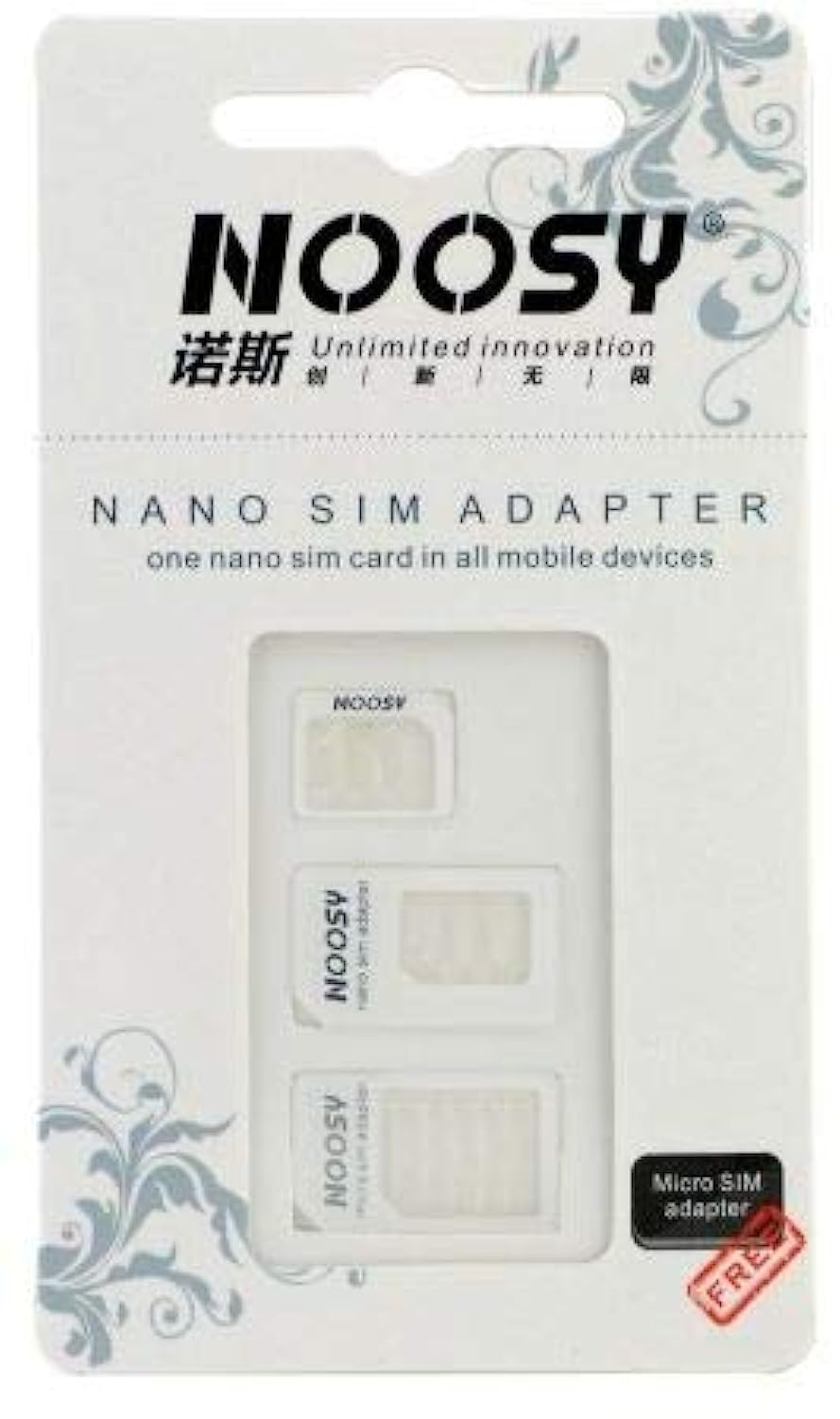 VTG Noosy Nano Sim Adapter