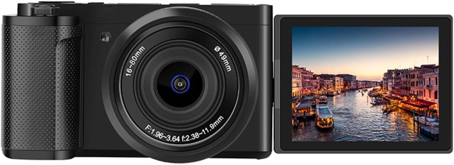 5k 64mp digital camera g930 hd wi-fi autofocus vlogging camera with 3.2 inch ips flip touch screen 15 x zoom compact travel cameras with rechargeable battery for photography