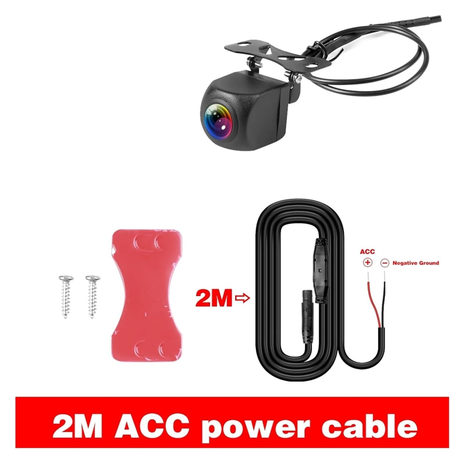 HD 170° kabellose WLAN-Rückfahrkamera 12 V/24 V