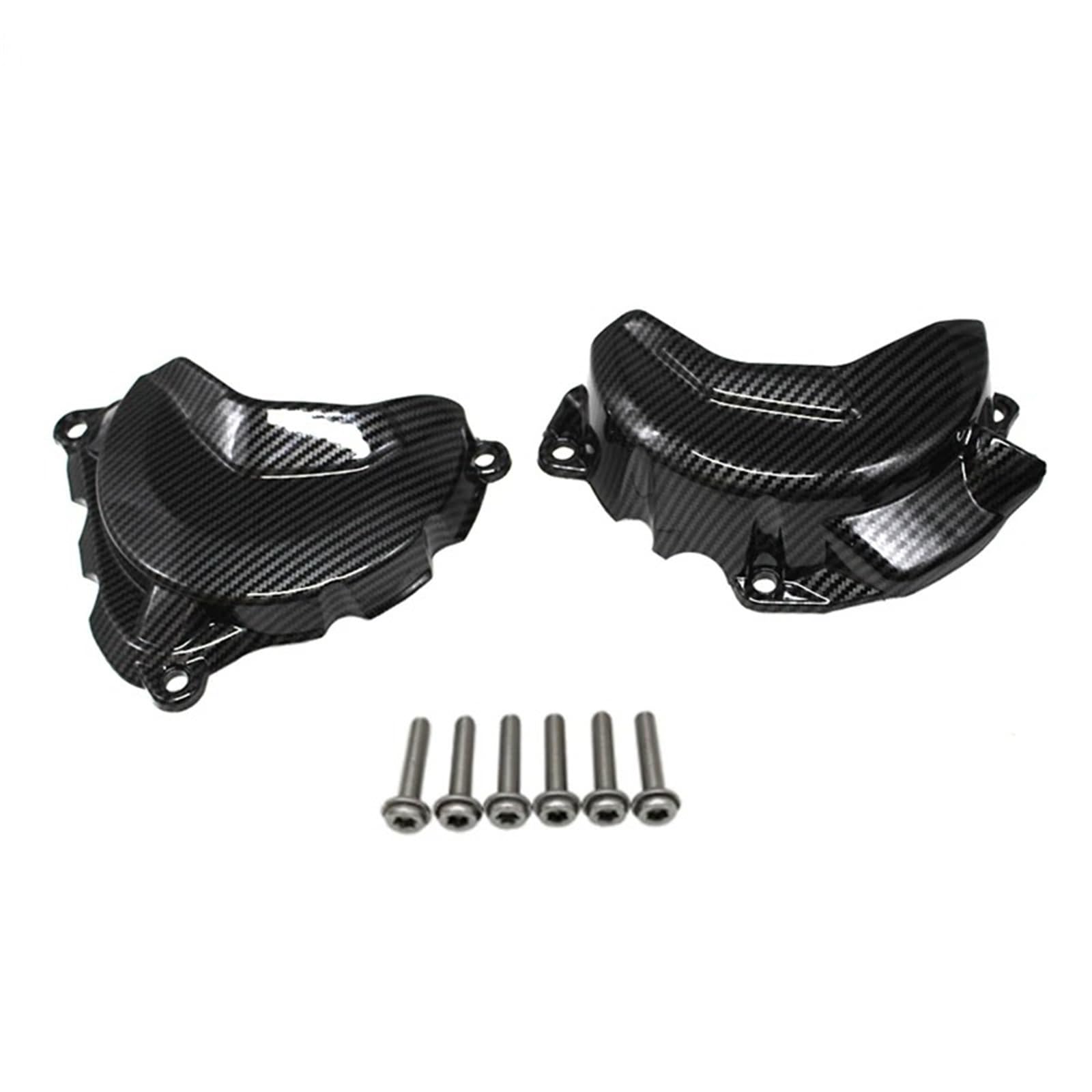Guscio Protezione Coperture Motore Moto Protezione Testata Cilindro Moto Per VOGE DS900X DSX900 900DSX DSX 900 DS X 2023 2024 Copertura Protettiva Motore Protettiva(Nero 2)