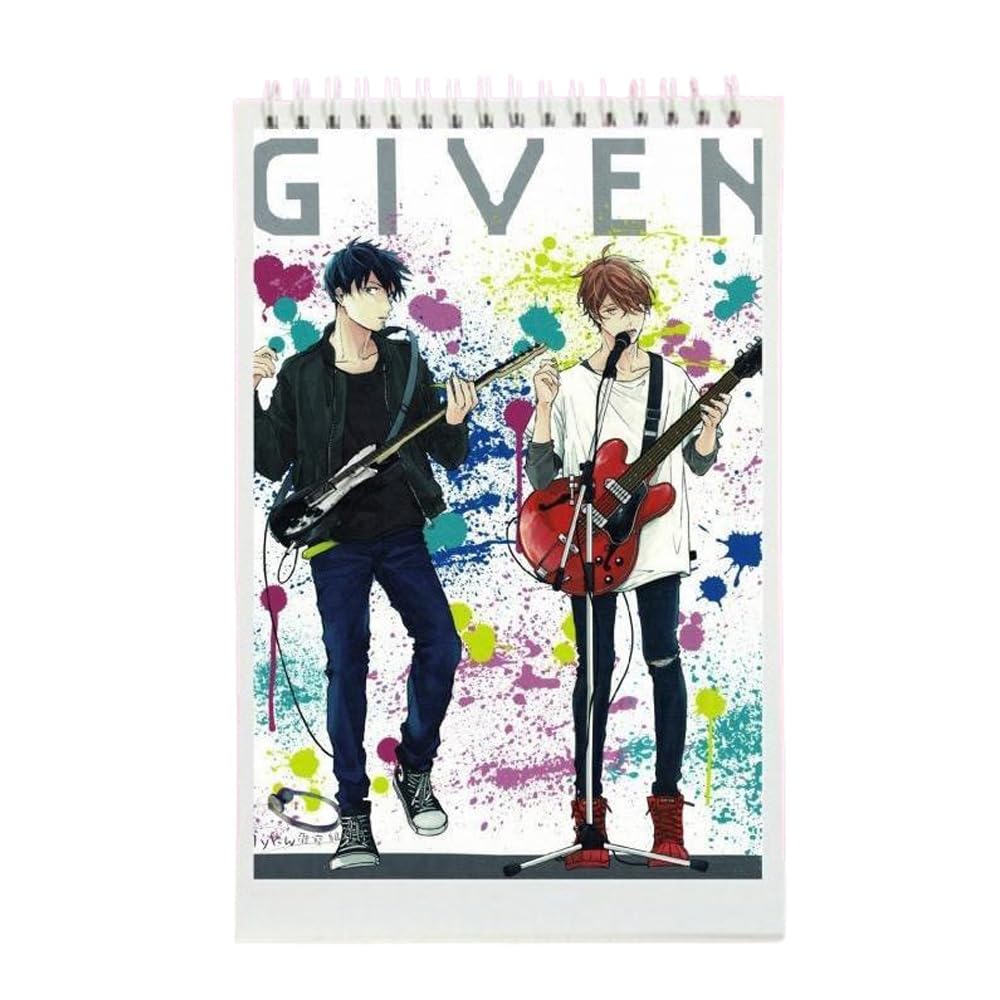 Amazon.co.jp: ギヴン カレンダー 2025年 卓上カレンダー 佐藤真冬