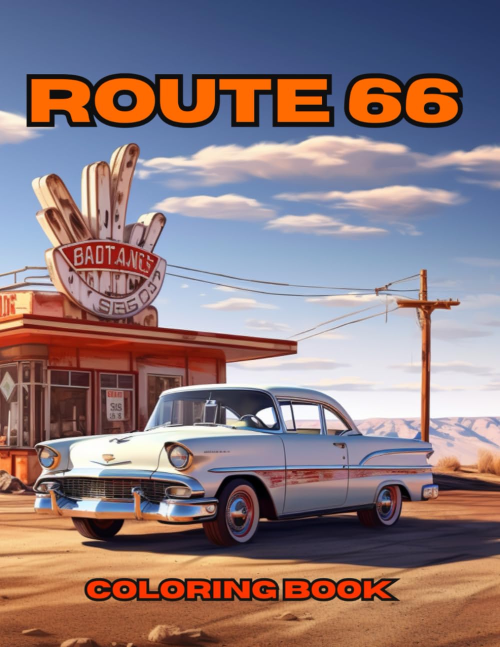 Route 66 coloring book